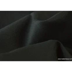 Tissu gabardine costume et confection noir