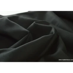 Tissu gabardine costume et confection noir
