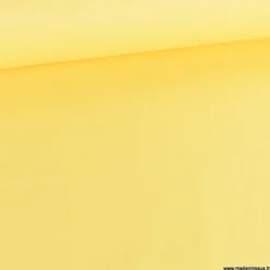 Tissu gabardine de coton coloris Jaune - OEKO TEX