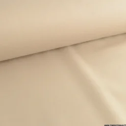 Tissu gabardine de coton coloris Galet - OEKO TEX