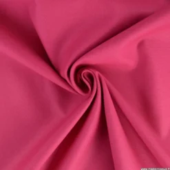 Tissu gabardine de coton coloris Rose Pourpre - OEKO TEX