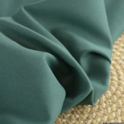 Tissu gabardine de coton coloris thym - OEKO TEX
