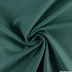 Tissu gabardine de coton coloris thym - OEKO TEX