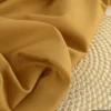 Tissu gabardine de coton coloris Havane - OEKO TEX