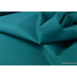 Tissu Gabardine enduite imperméable émeraude
