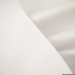 Tissu Gabardine enduite étanche blanc