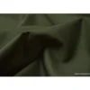 Tissu Gabardine enduite étanche kaki foncé.