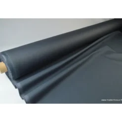Tissu Gabardine enduite étanche anthracite.