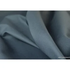 Tissu Gabardine enduite étanche anthracite.