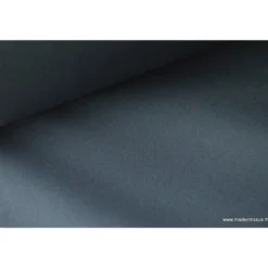 Tissu Gabardine enduite étanche anthracite.
