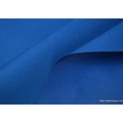 Tissu Gabardine enduite étanche pétrole.