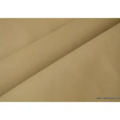 Tissu Gabardine enduite étanche sable