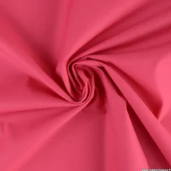 Tissu Gabardine enduite étanche imperméable rose Fuchsia