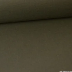 Tissu gabardine polyester viscose enduite étanche bronze