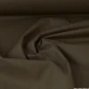 Tissu gabardine polyester viscose enduite étanche chocolat