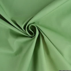 Tissu gabardine sergé coloris amande- OEKO TEX