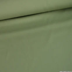 Tissu gabardine sergé coloris olive - OEKO TEX