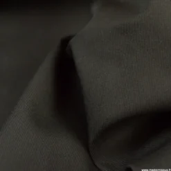 Tissu gabardine sergé coloris Chocolat - OEKO TEX