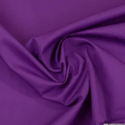 Tissu gabardine sergé coloris Violet - OEKO TEX