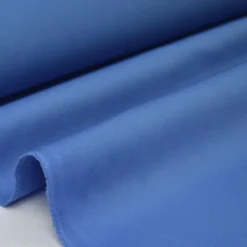 Tissu gabardine sergé coloris bleu jean - OEKO TEX