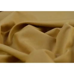 Tissu gabardine sergé coloris sable - OEKO TEX