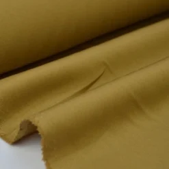 Tissu gabardine sergé coloris camel - OEKO TEX