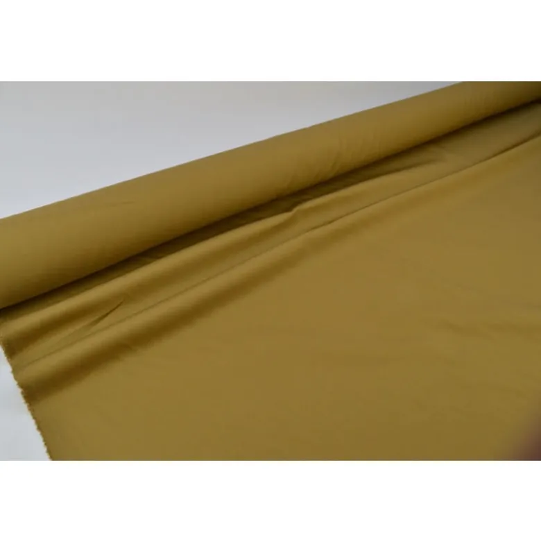 Tissu gabardine sergé coloris camel - OEKO TEX
