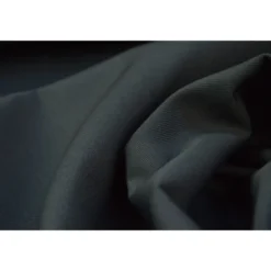 Tissu gabardine sergé coloris gris anthracite - OEKO TEX
