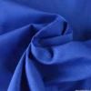 Tissu gabardine sergé polyester coton coloris Bleu roi - OEKO TEX