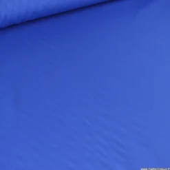 Tissu gabardine sergé polyester coton coloris Bleu roi - OEKO TEX
