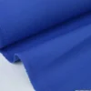 Tissu gabardine sergé polyester coton coloris bleu royal - OEKO TEX