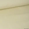 Tissu gabardine sergé polyester coton coloris écru - OEKO TEX