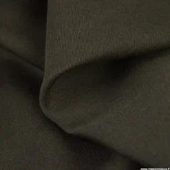 Tissu gabardine stretch - chocolat