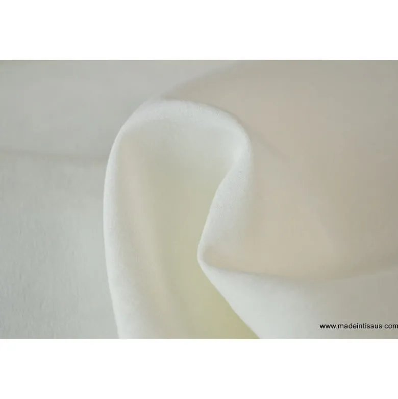 Tissu grande largeur écru anti taches pour nappes