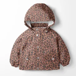 Tissu imperméable type ciré motif Panthère léopard Graou