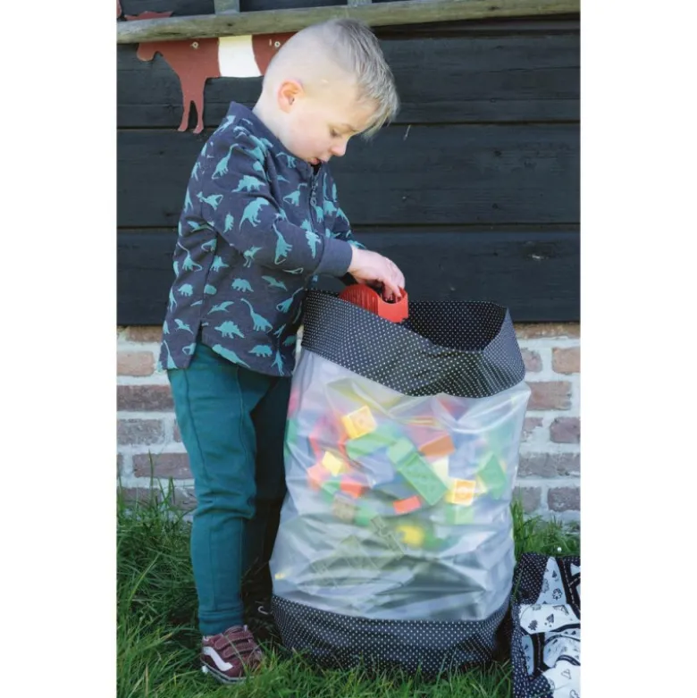 Tissu imperméable type ciré - Transparent
