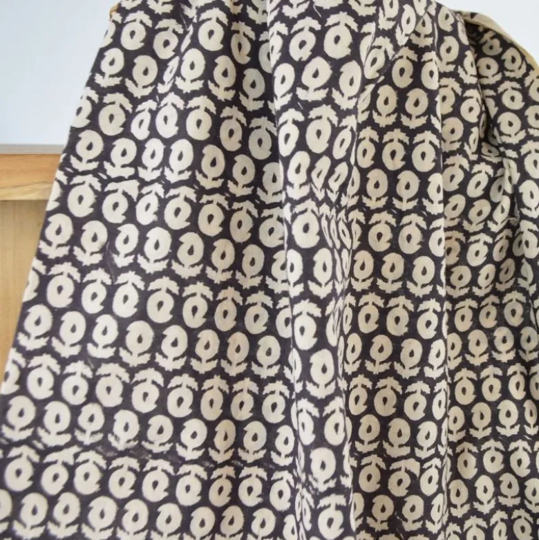 Tissu Indien Block Print Madad - kalamkari