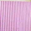 Tissu Indien Block Print Rajven - motif rayures violettes