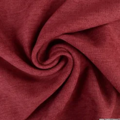 Tissu isolant thermique occultant Alaska Bordeaux