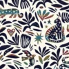 Tissu jacquard Jungle Mystic multicouleurs