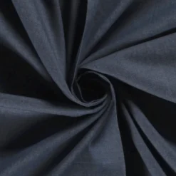Tissu jean denim Fin et Souple en coton prélavé - bleu Indigo