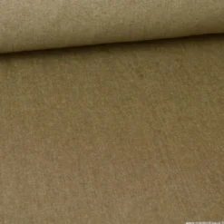 Tissu jean denim Lavé Camel - OEKO TEX