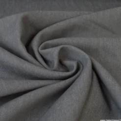 Tissu jean stretch coloris Gris
