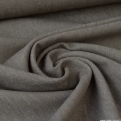 Tissu jean stretch coloris Taupe