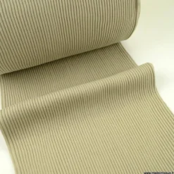 Tissu jersey Bord-côte Tubulaire côtelé Beige - oeko tex