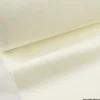 Tissu jersey Bord-côte Tubulaire Ivoire