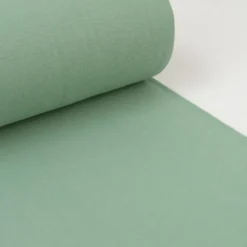 Tissu jersey Bord-côte Tubulaire Menthe