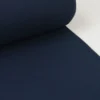 Tissu jersey Bord-côte Tubulaire Bleu marine