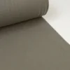 Tissu jersey Bord-côte Tubulaire Taupe