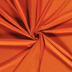 Tissu jersey coton élasthanne Orange - OEKO TEX